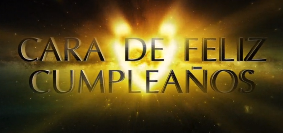 Cara de Feliz Cumpleaños